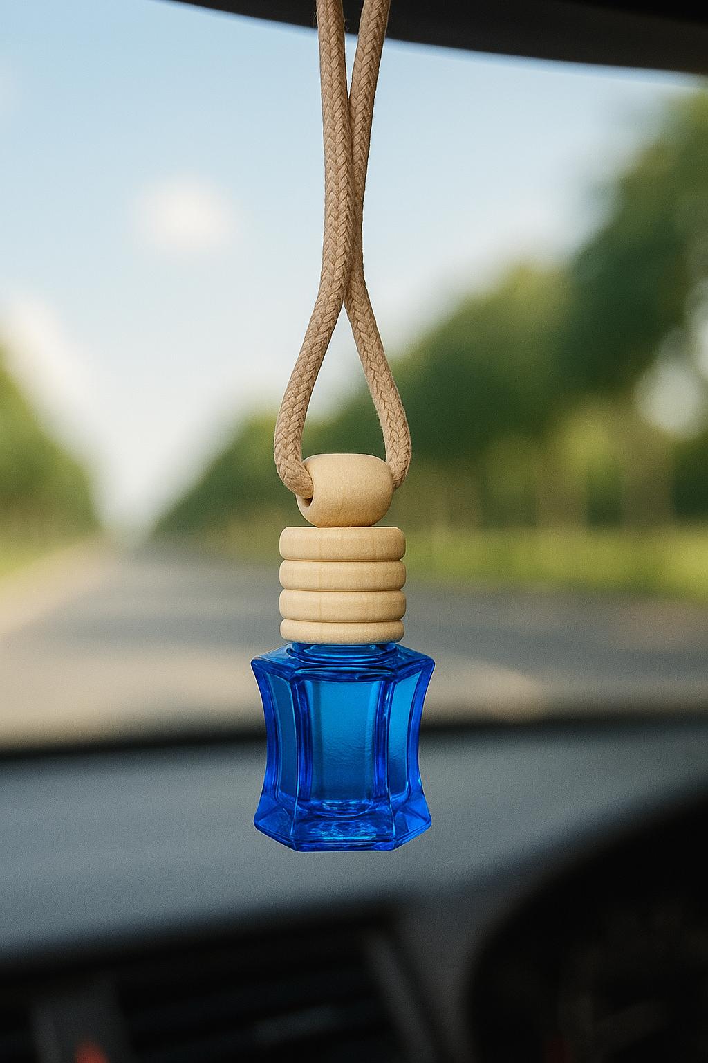 Lavender Car Perfume – Hanging Freshener with 30ML Refill - ScenZora